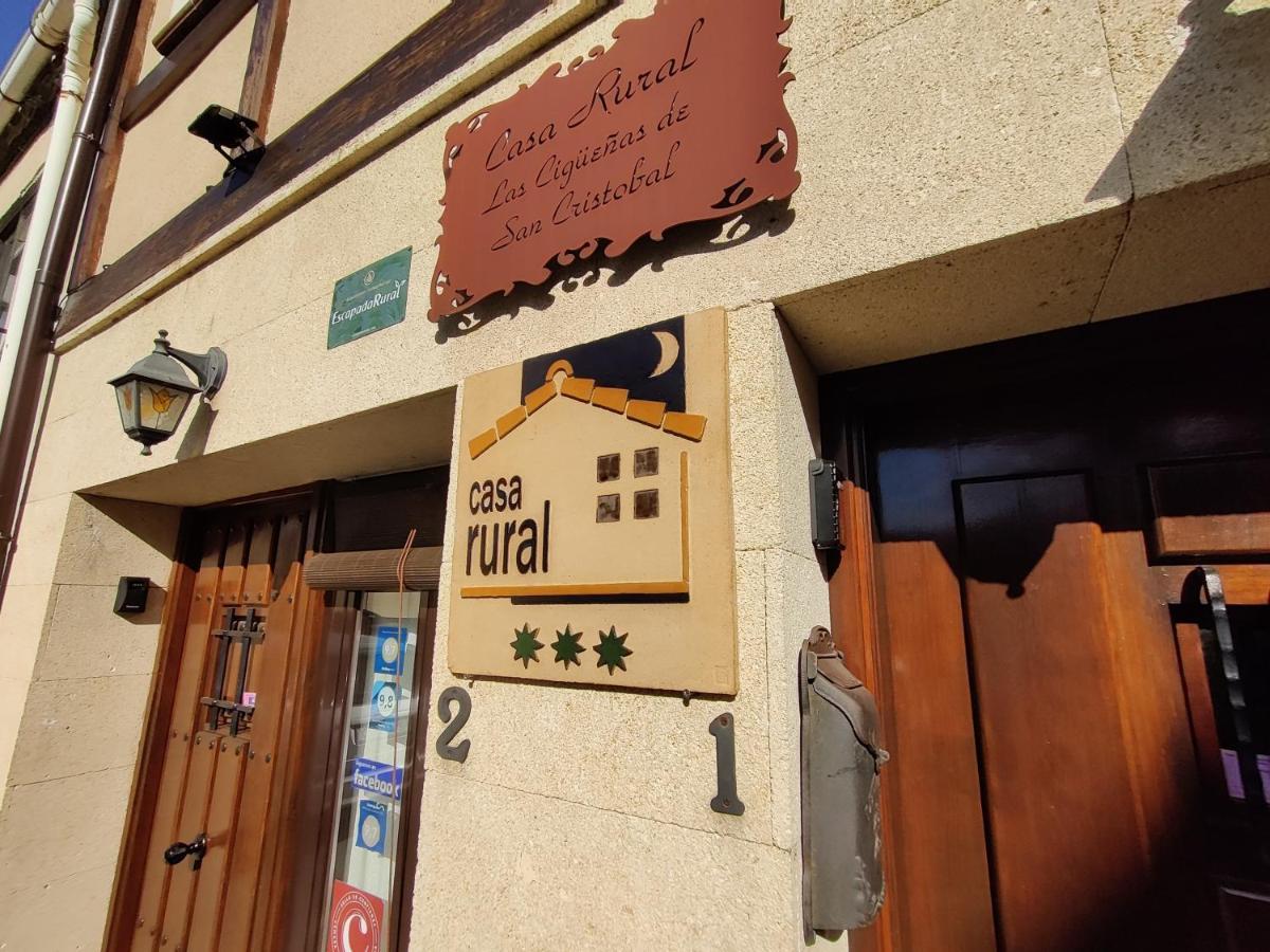Las Cigueenas De San Cristobal San Cristóbal de Segovia Buitenkant foto